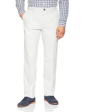 Amazon Essentials Classic-Fit Wrinkle-Resistant Flat-Front Chino