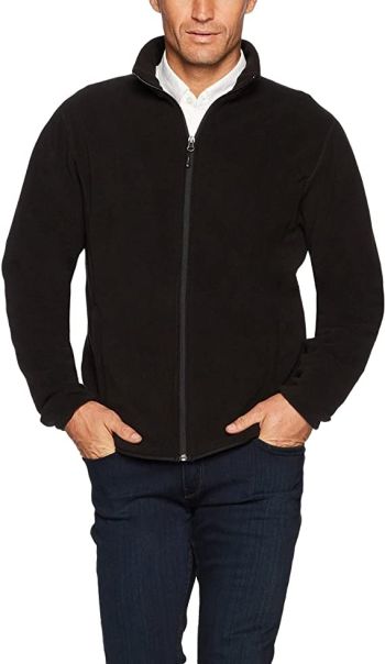 Amazon Essentials Men's Full Zip Polar Fleece Jacket
