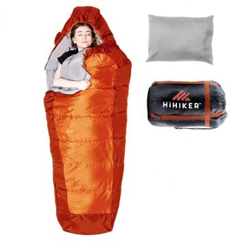 HiHiker Mummy + Travel Pillow